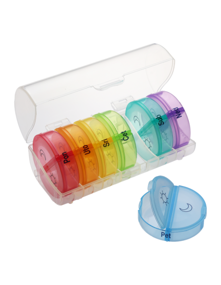 Mediblink Tjedni dozator za tablete Oval 2x/dan M029