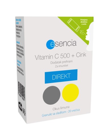 Encian Esencia direkt Vitamin C + Cink vrećice