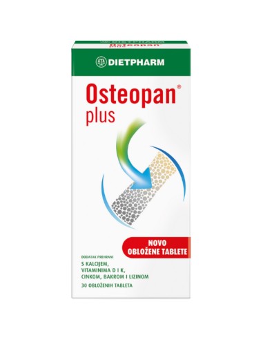 Dietpharm Osteopan plus obložene tablete