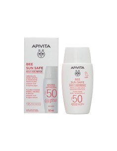 Apivita Bee Sun safe fluid za lice protiv mrlja & starenja spf50 2