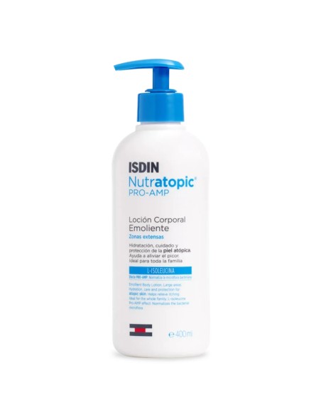 ISDIN Nutratopic Pro-Amp Atopic Skin Emollient Lotion Emolijentni losion za tijelo ISDIN Nutratopic Pro-Amp Atopic Skin Emollient Lotion Emolijentni losion za tijelo