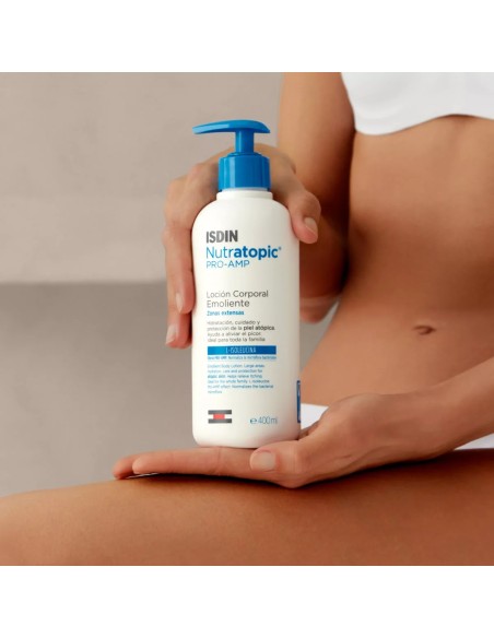 ISDIN Nutratopic Pro-Amp Atopic Skin Emollient Lotion Emolijentni losion za tijelo ISDIN Nutratopic Pro-Amp Atopic Skin Emollient Lotion Emolijentni losion za tijelo