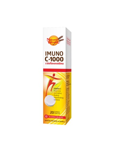 Natural Wealth Imuno C-1000 s bioflavonoidim