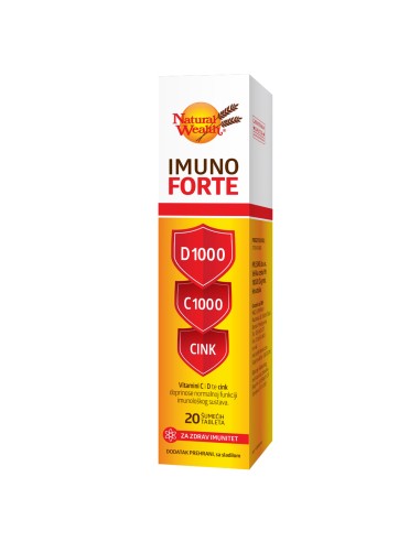 Natural Wealth Imuno Forte šumeće tablete