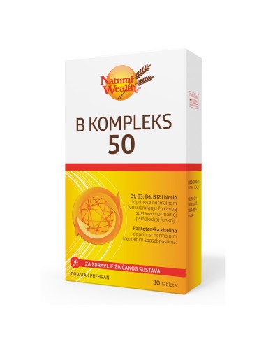 Natural Wealth B kompleks tablete