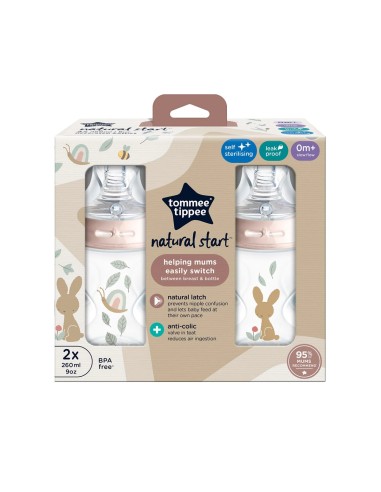 Tommee Tippee Dekorirana bočica 260 ml Puž i zeko Tommee Tippee Dekorirana bočica 260 ml Puž i zeko