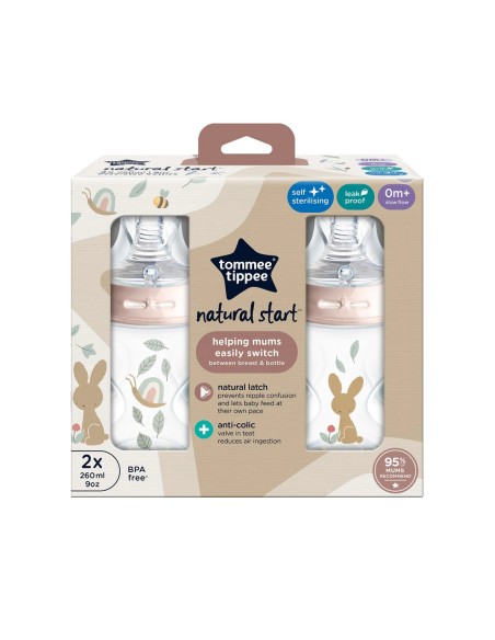 Tommee Tippee Dekorirana bočica 260 ml Puž i zeko Tommee Tippee Dekorirana bočica 260 ml Puž i zeko