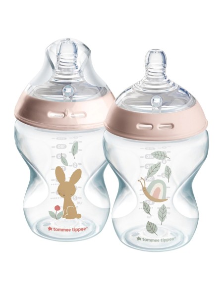 Tommee Tippee Dekorirana bočica 260 ml Puž i zeko Tommee Tippee Dekorirana bočica 260 ml Puž i zeko