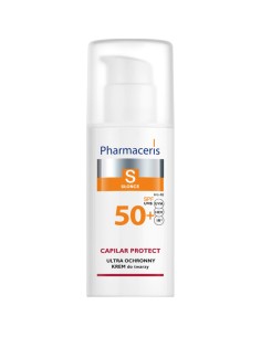 Pharmaceris S Zaštitna krema SPF 50+ za vaskularnu kožu i kožu sklonu rozaceji