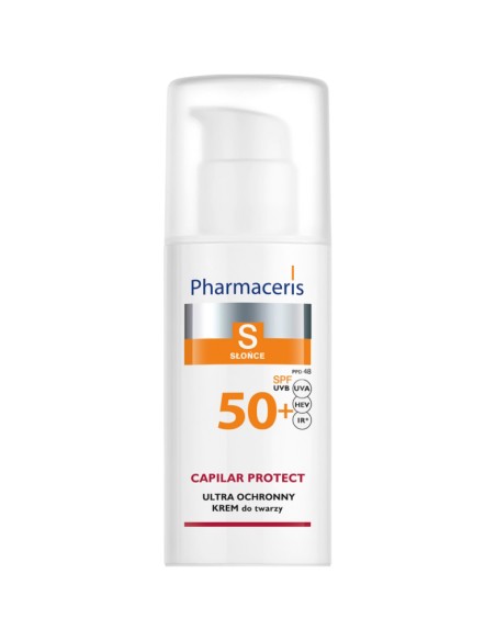 Pharmaceris S Zaštitna krema SPF 50+ za vaskularnu kožu i kožu sklonu rozaceji Pharmaceris S Zaštitna krema SPF 50+ za vaskularnu kožu i kožu sklonu rozaceji