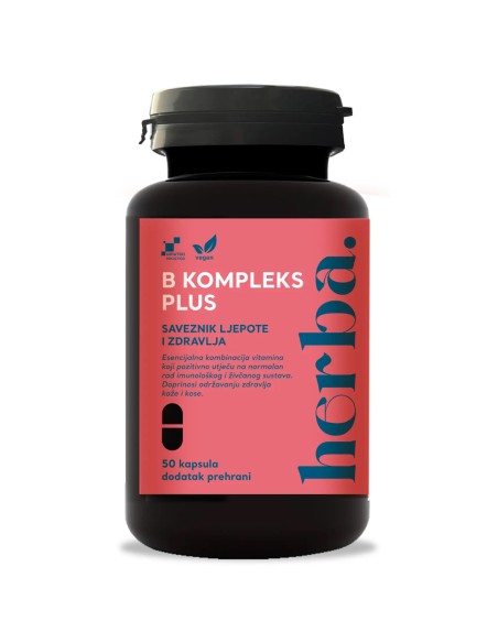 Herba Croatica B Kompleks Plus kapsule Herba Croatica B Kompleks Plus kapsule