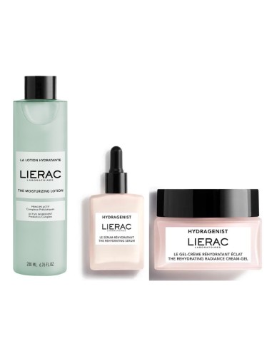 Lierac Hidratantni Losion + Hydragenist Hidratantna gel krema + Hydragenist Hidratantni serum