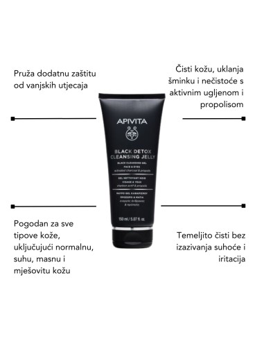 Apivita Black detox cleanser + Lierac... Apivita Black detox cleanser + Lierac...