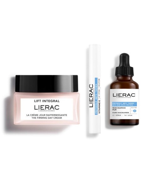 Lierac Lift Integral Dnevna krema + Tonirani stick protiv hiperpigmentacije SPF50 + Serum protiv hiperpigmentacije