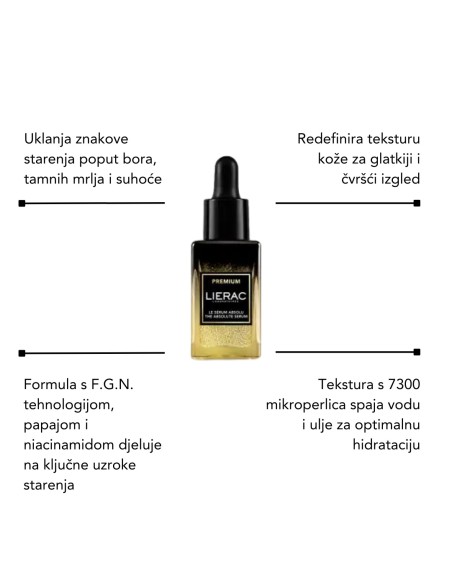 Lierac Tonirani korektivni stick protiv hiperpigmentacije SPF50 + Premium serum + Sunissime The Sun Velvet Fluid SPF 30