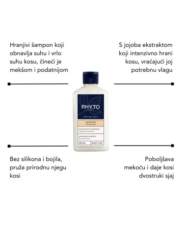 Phyto Nourishment šampon za suhu kosu...