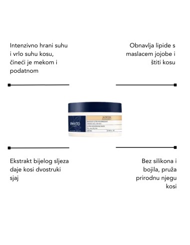 Phyto Nourishment šampon za suhu kosu... Phyto Nourishment šampon za suhu kosu...