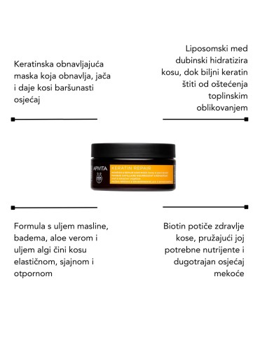 Apivita Keratinsko ulje + Šampon za... Apivita Keratinsko ulje + Šampon za...