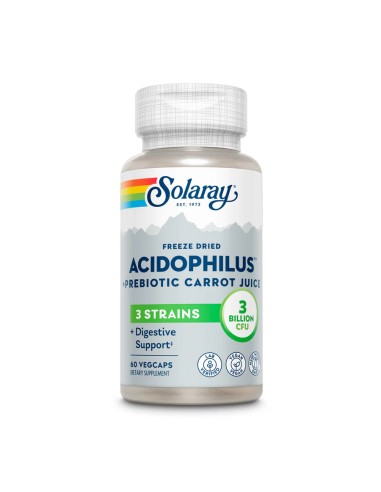 Solaray Acidophilus + Prebiotic Carrot