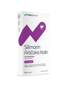 Nutripharm Silimarin Artičoka Kolin