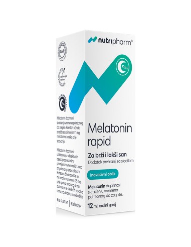 Nutripharm Melatonin Rapid Oralni sprej