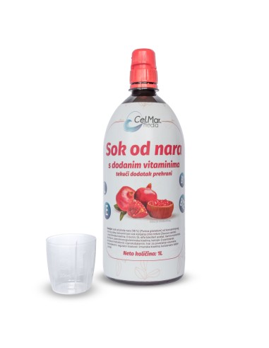 Cel.Mar media Sok od Nara s dodanim vitaminima Tekući dodatak prehrani