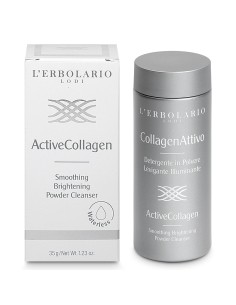 Lerbolario Active Collagen Antiage prah za čišćenje lica