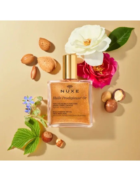 Nuxe Huile Prodigieuse OR suho ulje za lice, tijelo i kosu sa šljokicama Nuxe Huile Prodigieuse OR suho ulje za lice, tijelo i kosu sa šljokicama