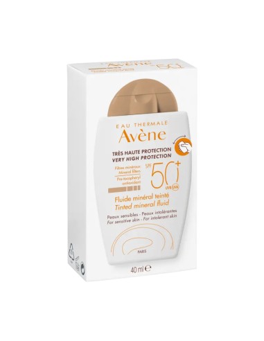 Avene Sun Tonirani mineralni fluid SPF 50+