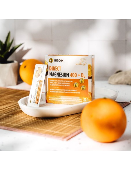 Medex Direct Magnesium 400 + D3 vrećice