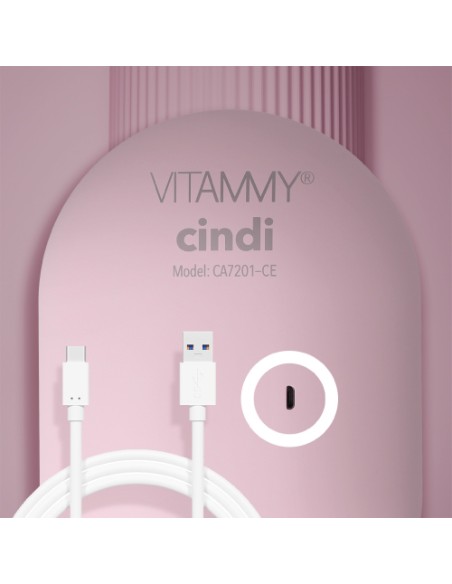 Vitammy Cindi kozmetičko ogledalo s LED osvjetljenjem Vitammy Cindi kozmetičko ogledalo s LED osvjetljenjem