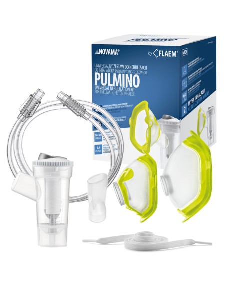 Novama Pulmino by Flaem - set djelova za inhalatore s RF7 raspršivačem za lijek Novama Pulmino by Flaem - set djelova za inhalatore s RF7 raspršivačem za lijek