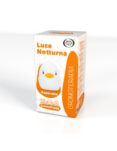 LED noćno svjetlo u obliku patkice s funkcijom kromoterapije