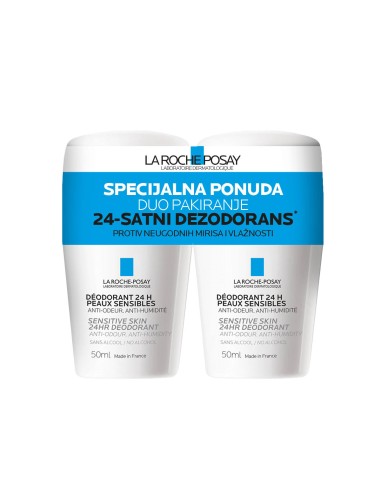 La Roche-Posay 24-satni dezodorans 1+1 Promo pakiranje