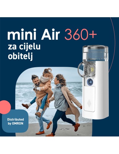 Omron Mini Air 360+ mesh inhalator Omron Mini Air 360+ mesh inhalator