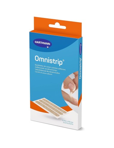 Hartmann Dermaplast Omnistrip flasteri 6x38 mm