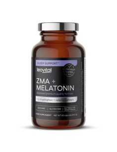 Leovital ZMA + Melatonin kapsule