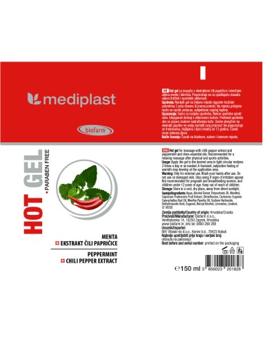 Biofarm Mediplast Hot gel Biofarm Mediplast Hot gel