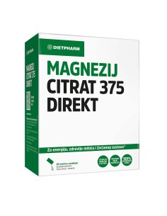 Dietpharm Magnezij Citrat 375 direkt prašak 2