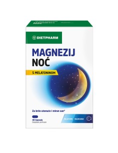 Dietpharm Magnezij Noć kapsule