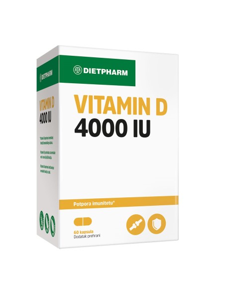 Dietpharm Vitamin D 4000 IU kapsule Dietpharm Vitamin D 4000 IU kapsule