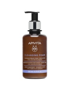 Apivita Cleansing foam face & eyes with olive & lavender