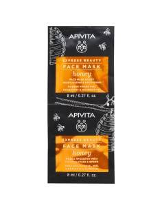 Apivita EXPRESS BEAUTY face mask honey moisturizing & nourishing