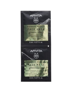 Apivita EXPRESS BEAUTY face mask green clay deep cleansing