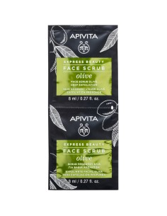 Apivita EXPRESS BEAUTY face scrub olive deep exfoliation