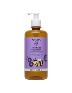 Apivita Mini Bees dječji šampon za kosu borovnica i med