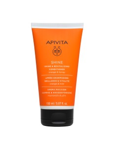 Apivita Shine and revitalizing conditioner for all hair types with orange & honey