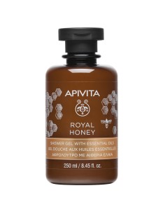 Apivita Royal Honey creamy shower gel with essential oils
