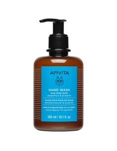 Apivita Mild Hand Wash with grapefruit & propolis