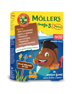 Mollers Omega 3 Junior Ribice Cola bomboni